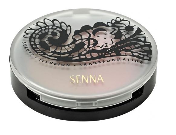 SENNA Slipcover Cream to Powder Foundation   +  Blush Contour 1 