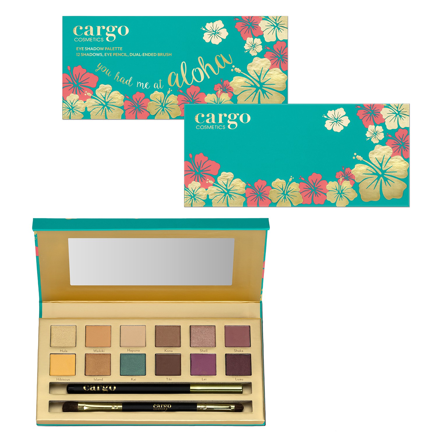 Cargo Limited Edition     You Had Me at Aloha Eye Shadow Palette