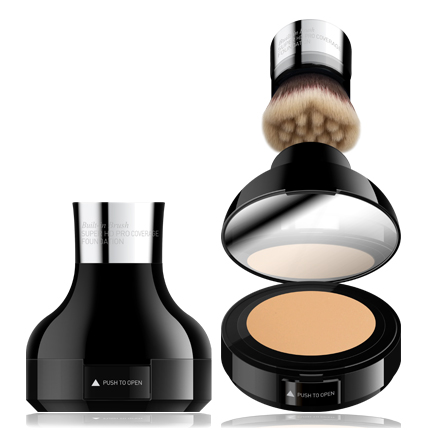 CAILYN Built in Brush Super HD Pro Coverage Foundation   HD  01 Cascade